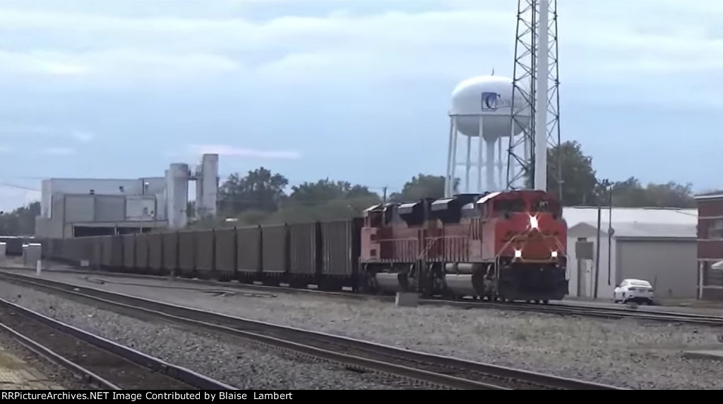 BNSF coal train